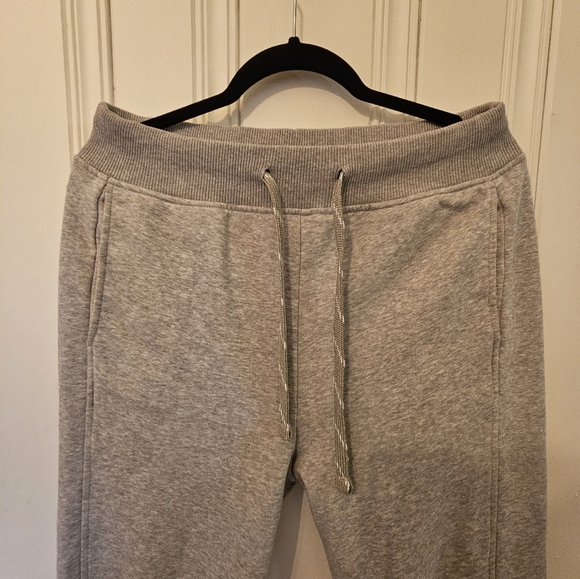 Used Medium Men's Gray Ermenegildo Zegna Sweatpants - Picture 6 of 13